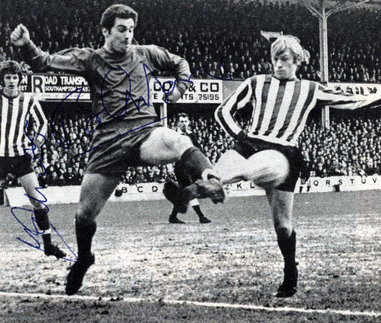 up against Bobby Moncur
